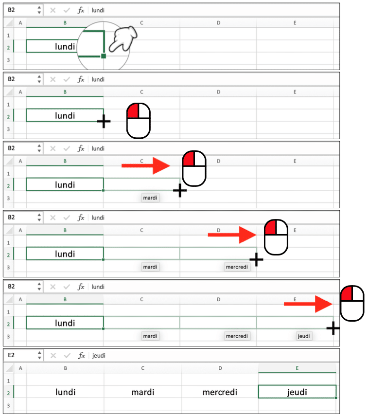Kitcreanet Excel Serie Recopie 01