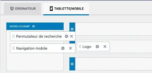 Litcreanet recherche dans menu mobile kadence wordpress