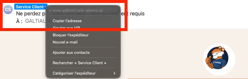Lien de phishing2