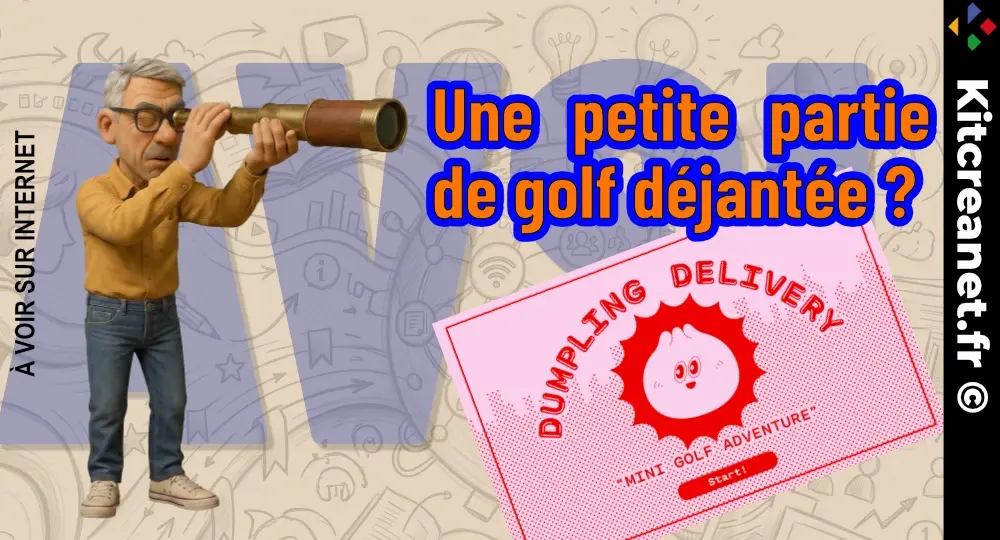 Dumpling Delivery : quand Mailchimp fait dans le jeu de golf loufoque