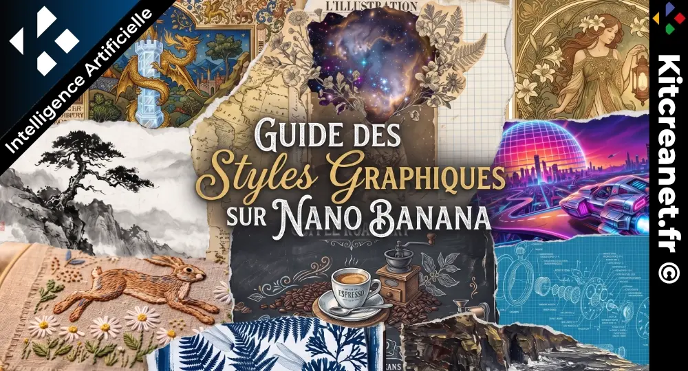 Guide des styles graphiques sur Google Gemini (Nano Banana)